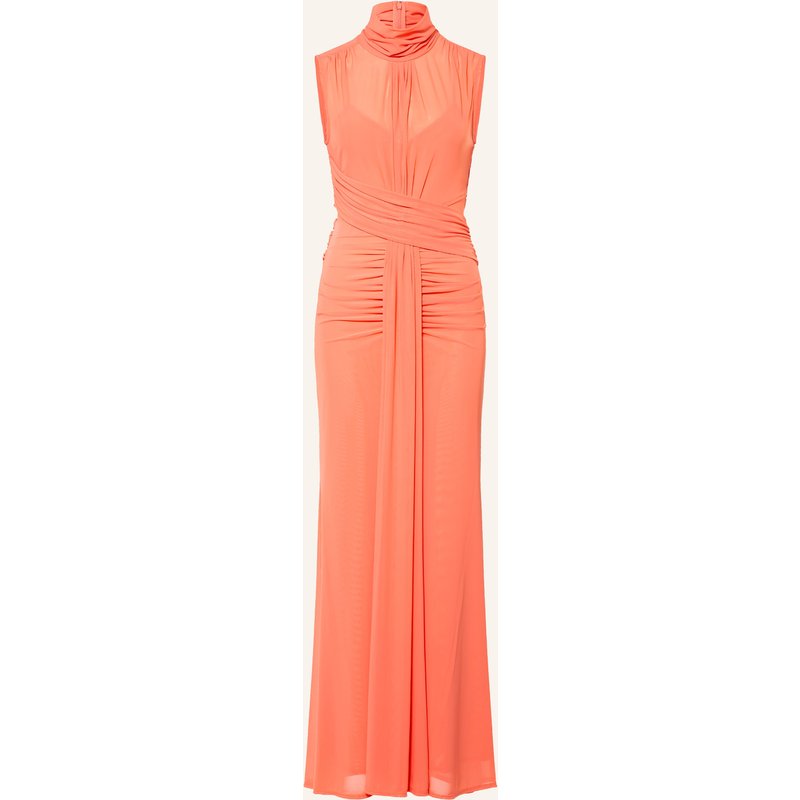 Reiss Mesh-Kleid Starla orange
