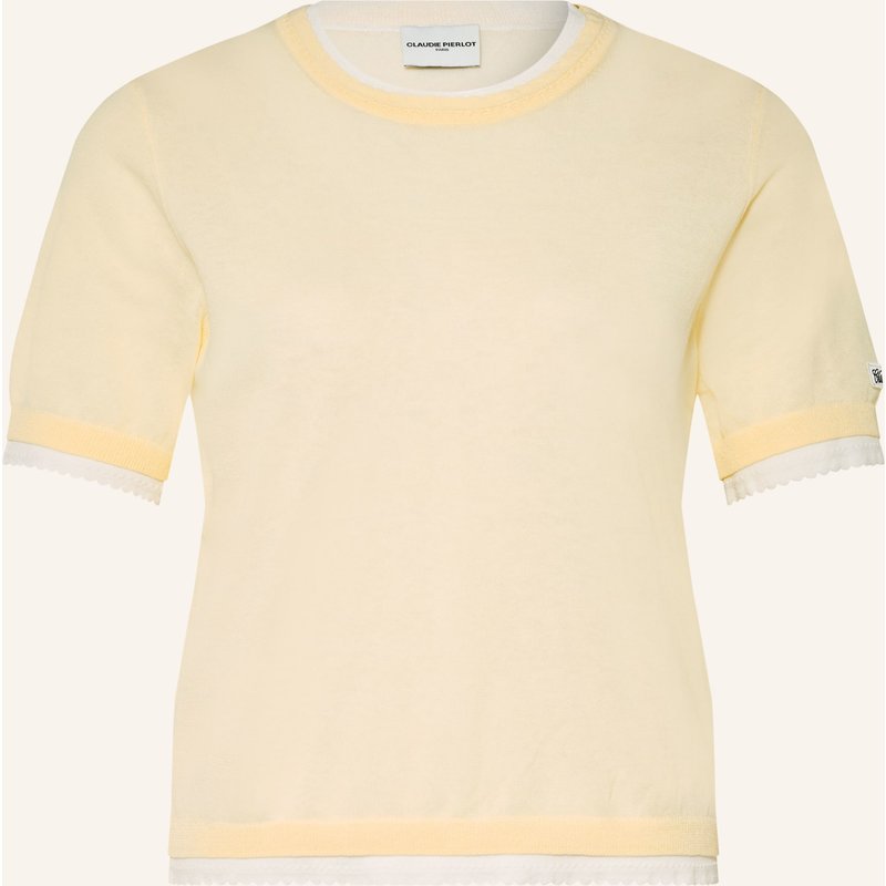 Claudie Pierlot Strickshirt gelb