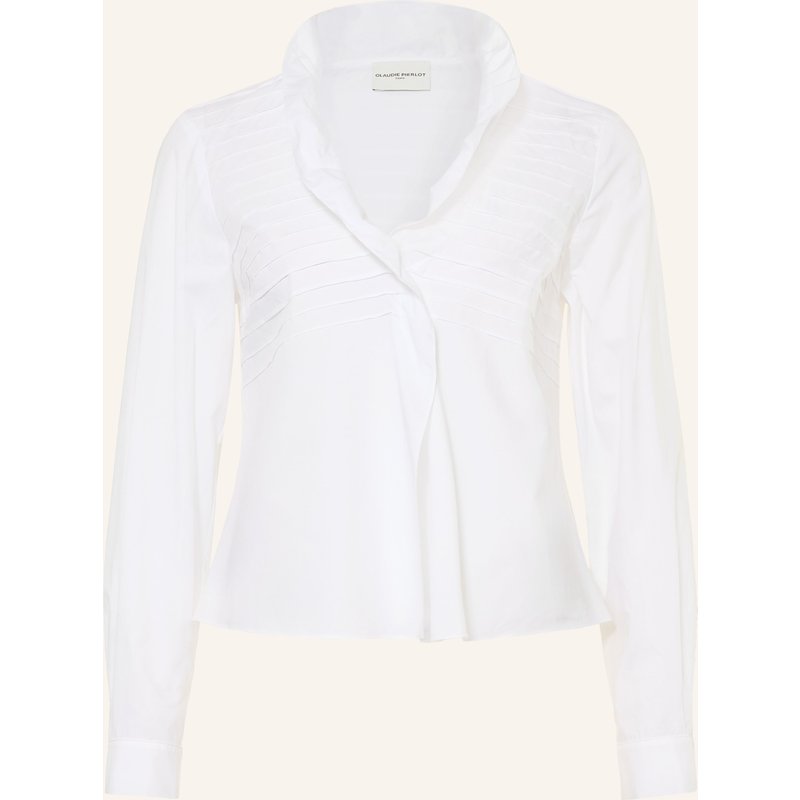 Claudie Pierlot Blusenshirt Mit Volants weiss