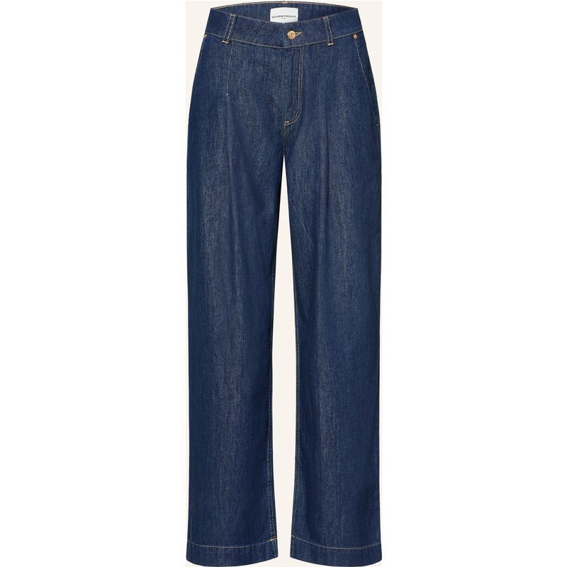 Claudie Pierlot Wide Leg Jeans blau
