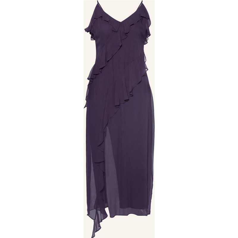 Ba&Sh Kleid Oceane Mit Volants lila