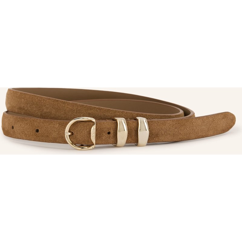 Sandro Ledergürtel beige