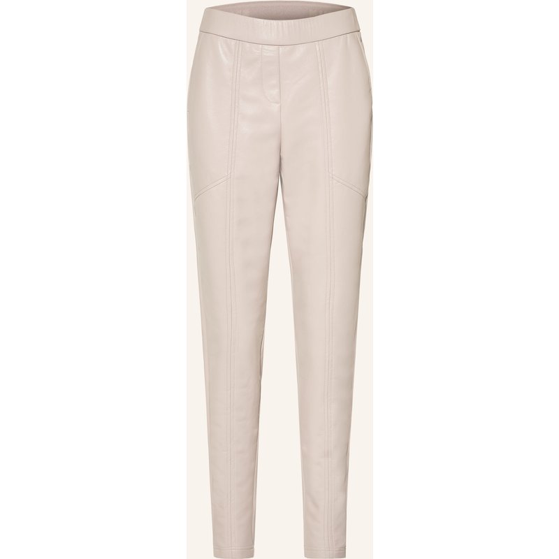 Sportalm Hose In Lederoptik beige
