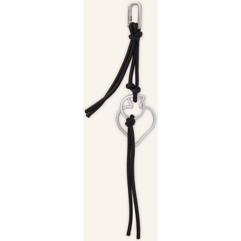 Allsaints Schlüsselanhänger Spade schwarz