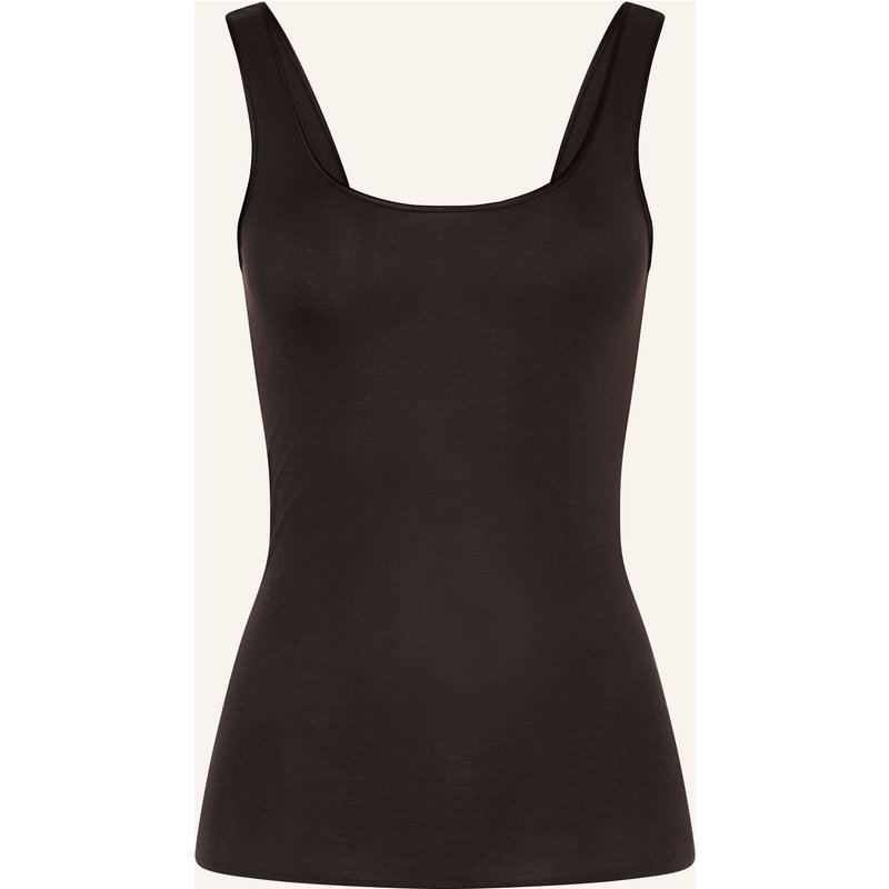 Hanro Top Cotton Seamless braun