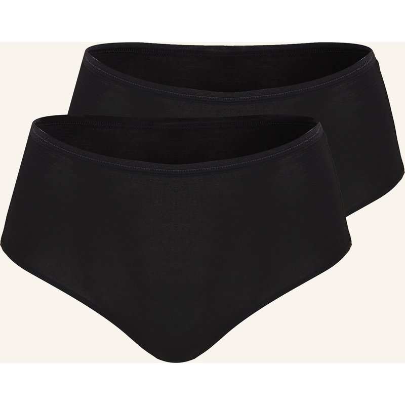 Schiesser 2er-Pack Panties Modal Essentials schwarz