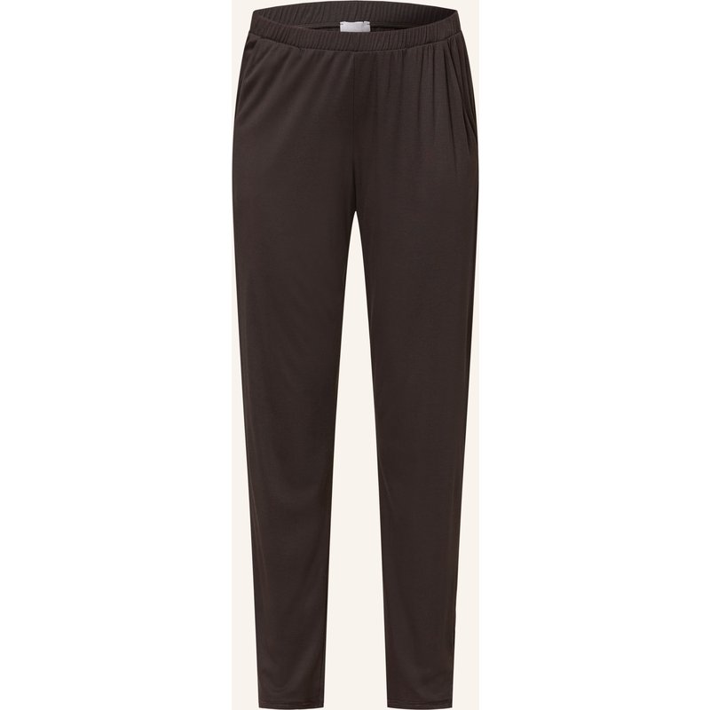Hanro Schlafhose Grand Central braun