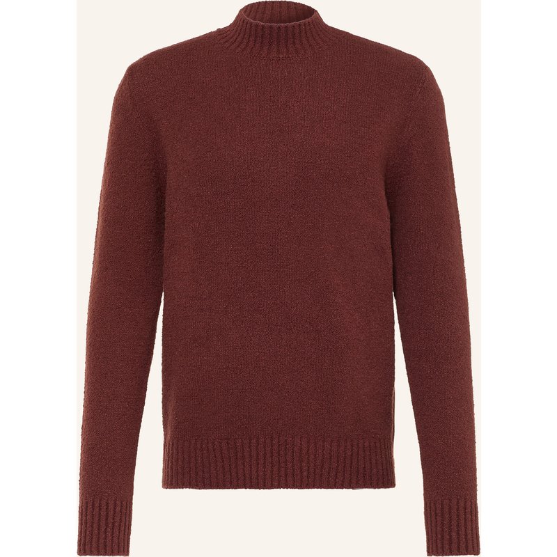 Drykorn Bouclé-Pullover Zayn rot