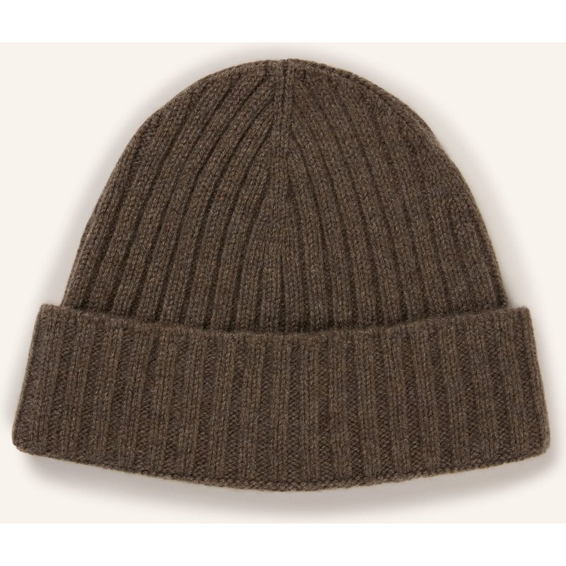 Daniele Fiesoli Cashmere-Mütze braun