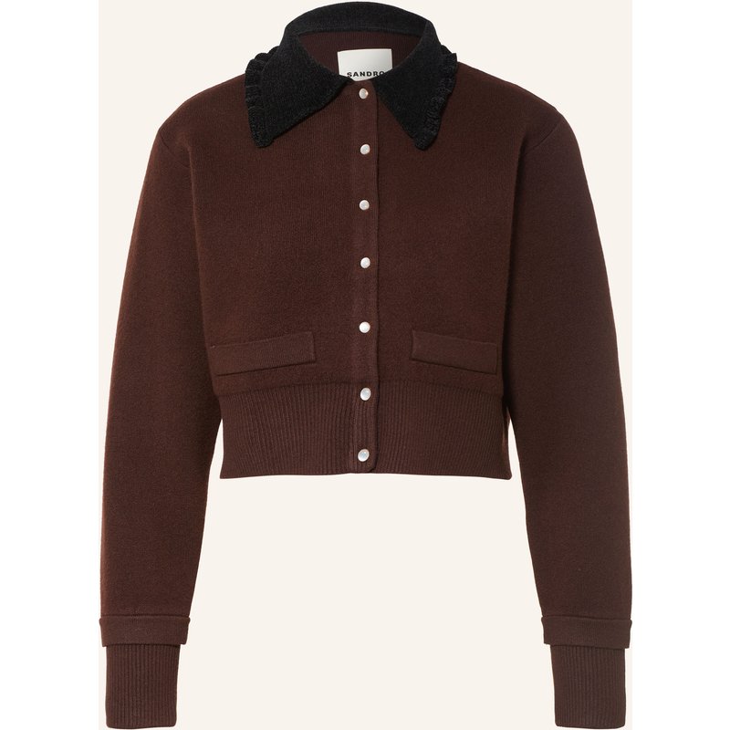 Sandro Strickjacke lila
