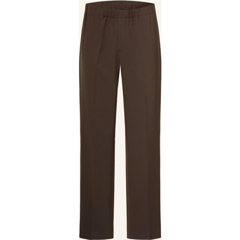 Sandro Jerseyhose Straight Fit beige