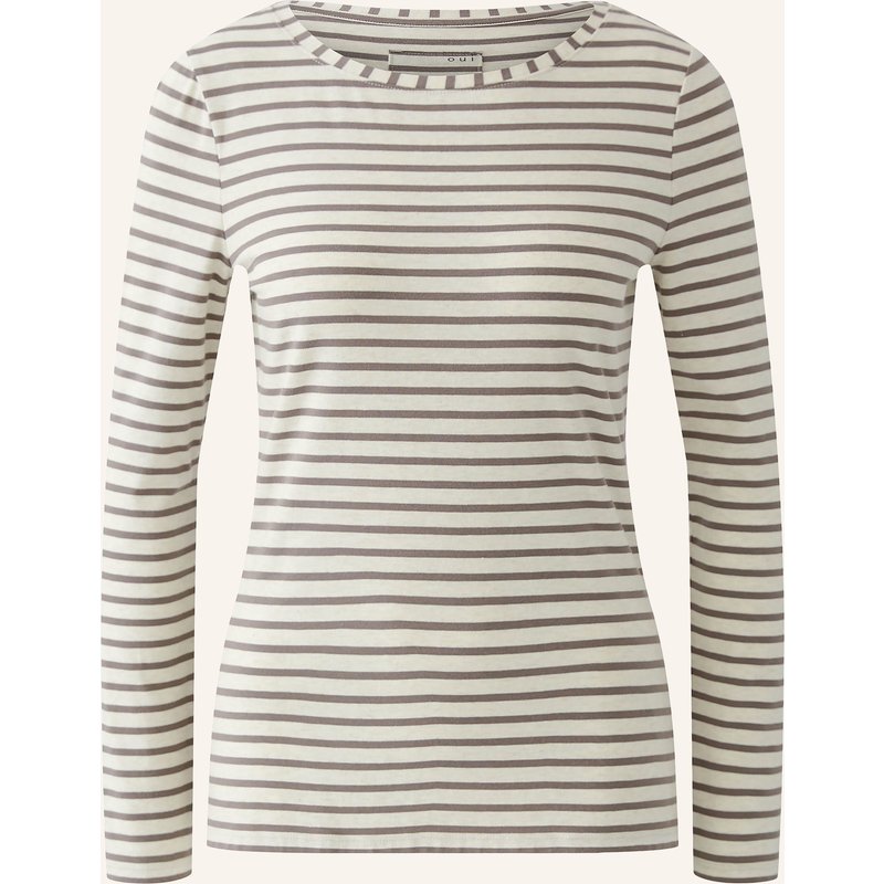 Oui Longsleeve braun
