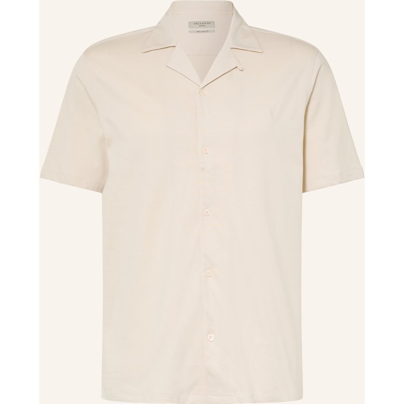 Allsaints Resorthemd Hudson Relaxed Fit weiss