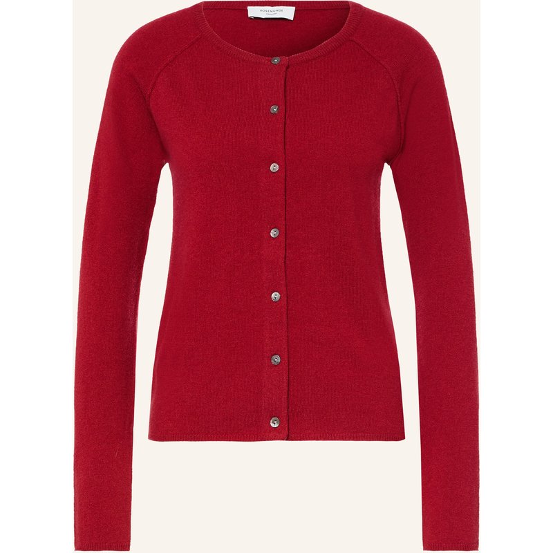 Rosemunde Strickjacke Laica Mit Cashmere rot