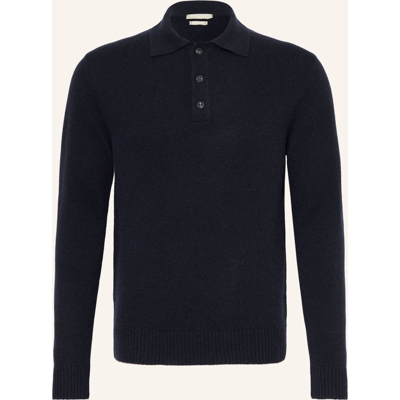 Daniele Fiesoli Strick-Poloshirt Aus Cashmere blau