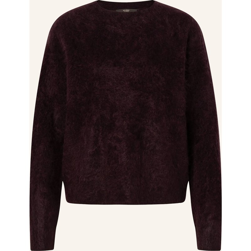 Windsor. Cashmere-Pullover rot