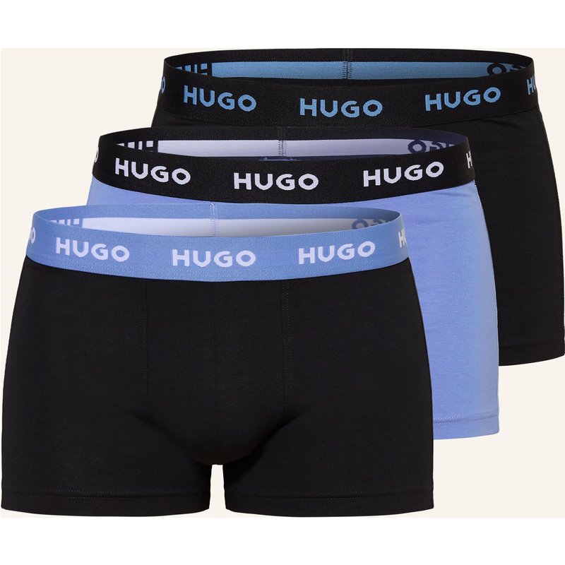 Hugo 3er-Pack Boxershorts blau