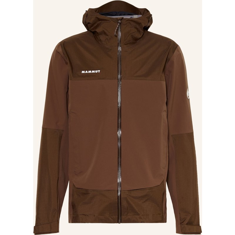 Mammut Hardshell-Jacke Ducan Guide Hs Hooded braun