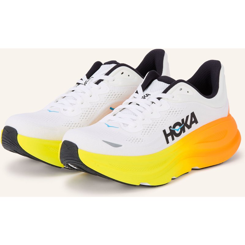 Hoka Laufschuhe Bondi 9 weiss