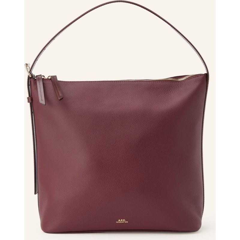 A.P.C. Hobo-Bag Vera rot
