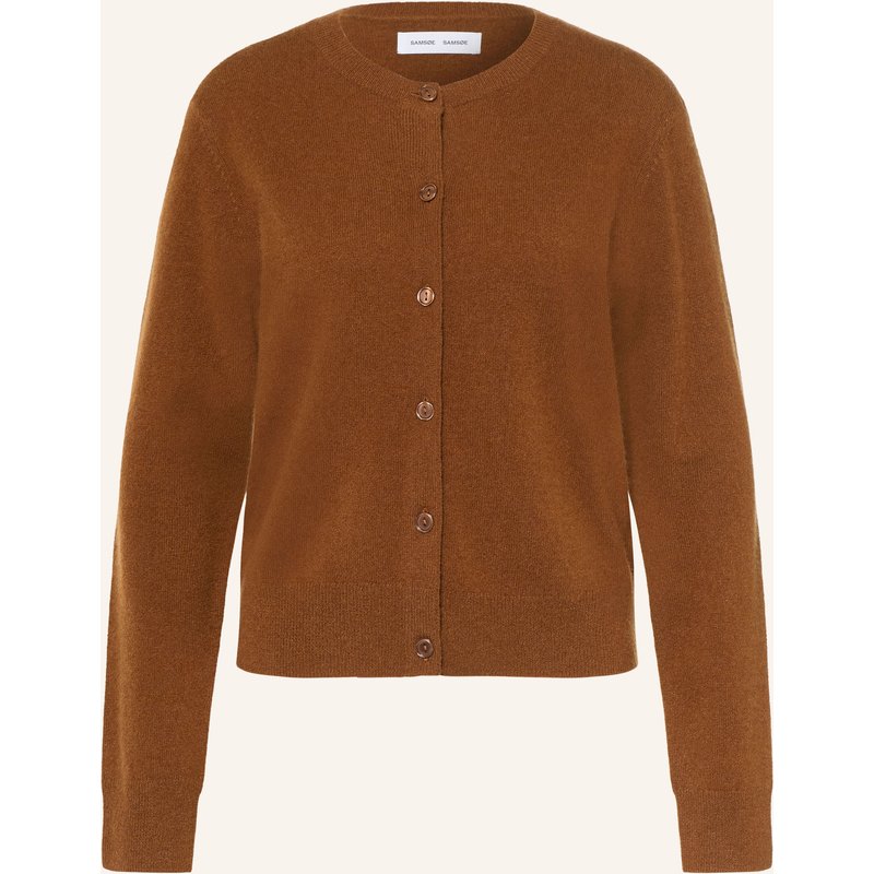 Samsøe Samsøe Strickjacke Saboston Aus Cashmere braun