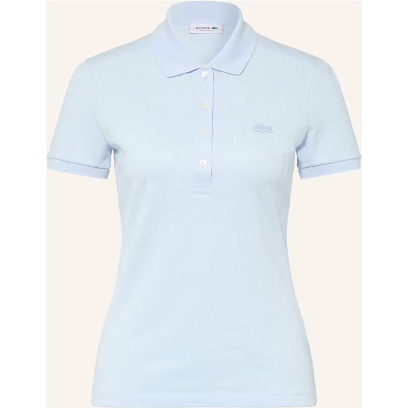 Lacoste Piqué-Poloshirt blau