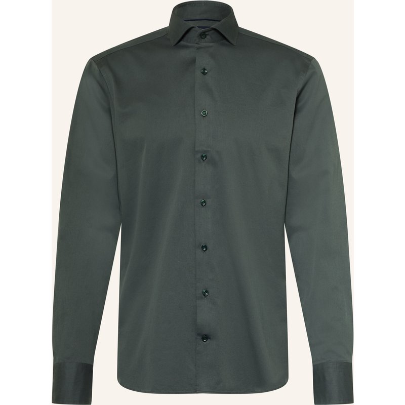Olymp Signature Hemd Casual Tailored Fit gruen
