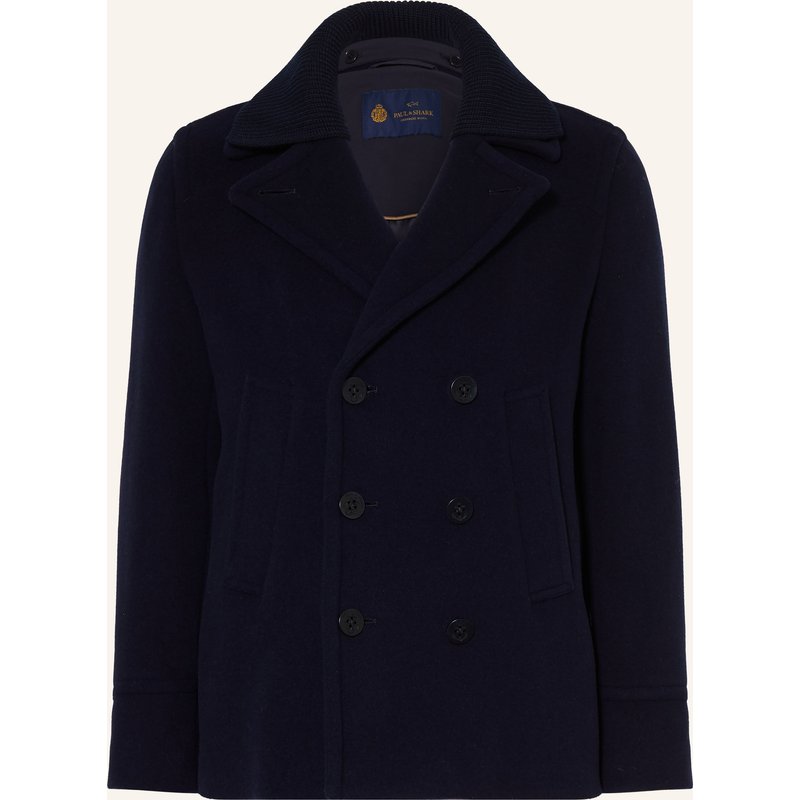 Paul & Shark Cabanjacke Mit Abnehmbarem Kragen blau