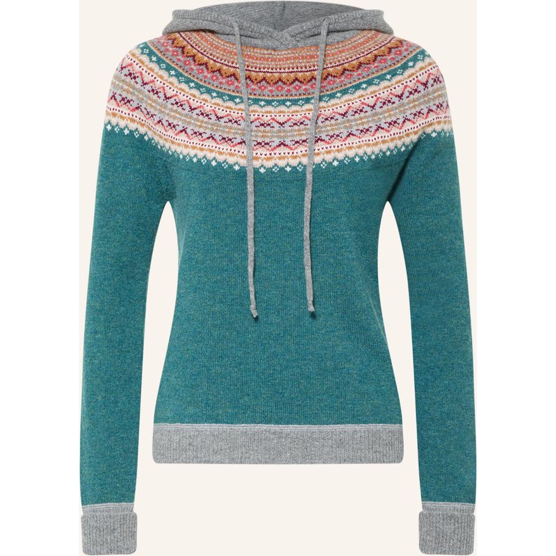 Eribé Strick-Hoodie Alpine gruen