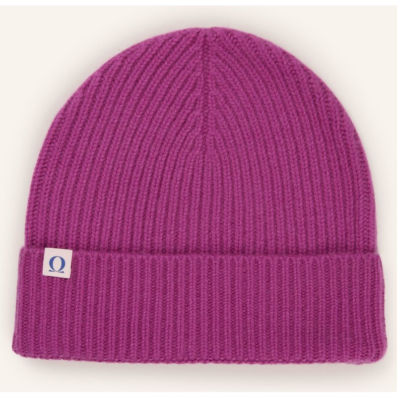Purschoen Cashmere-Mütze lila