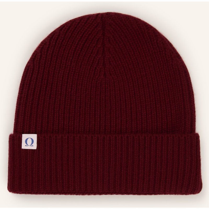 Purschoen Cashmere-Mütze rot