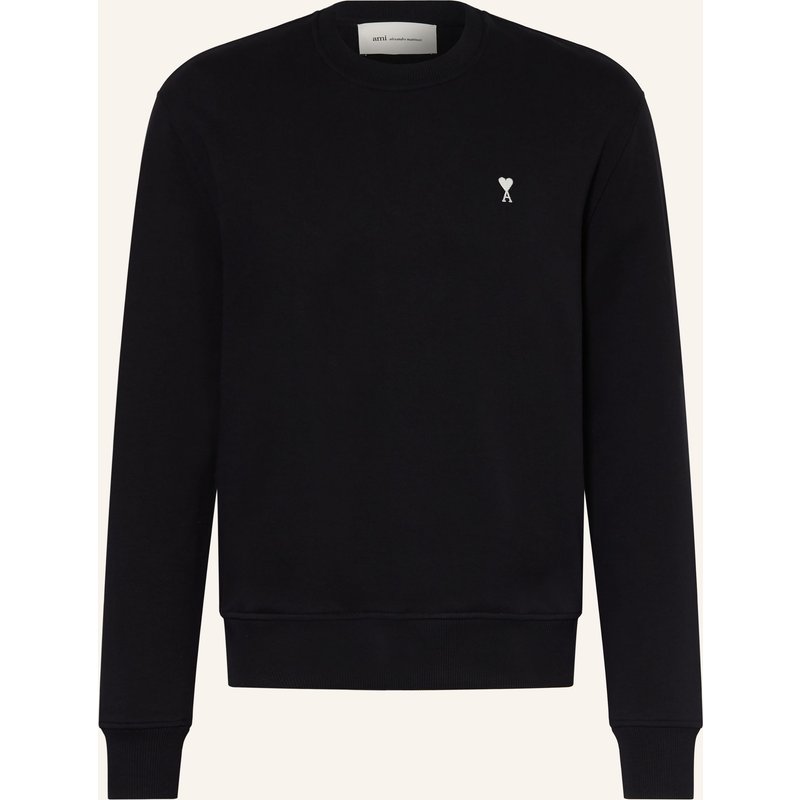 Ami Paris Sweatshirt Molleton schwarz
