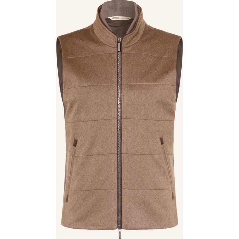 Maurizio Baldassari Cashmere-Weste Icon beige