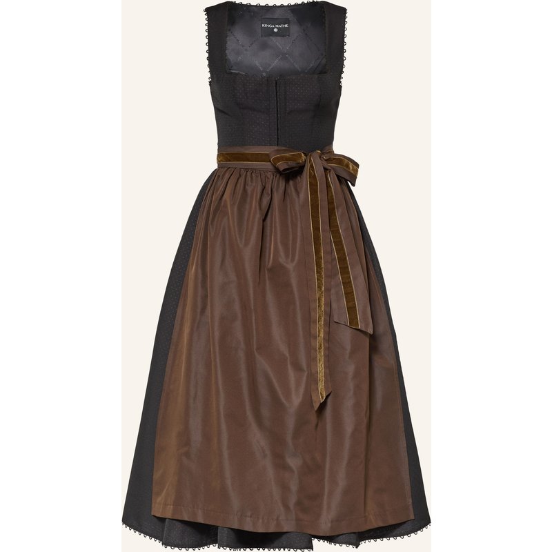Kinga Mathe Jacquard-Dirndl Tiara schwarz