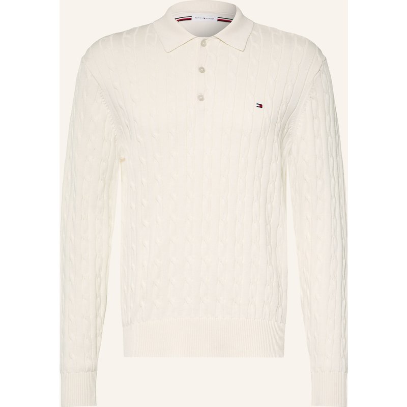 Tommy Hilfiger Strick-Poloshirt beige