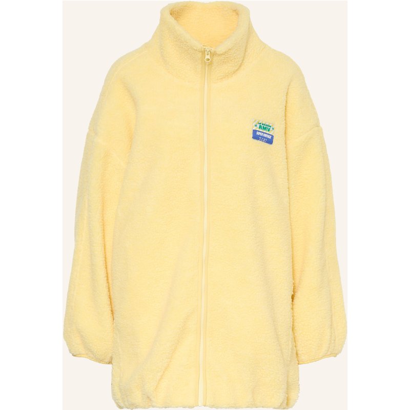 American Vintage Teddyfell-Jacke Hoktown gelb