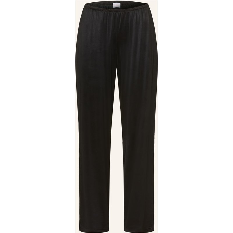 Mey Schlafhose Serie Pure Shine Aus Satin schwarz