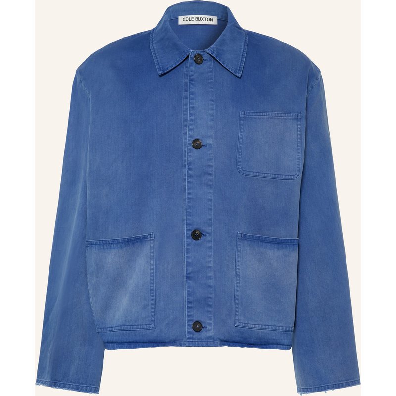 Cole Buxton Jeans-Overjacket blau