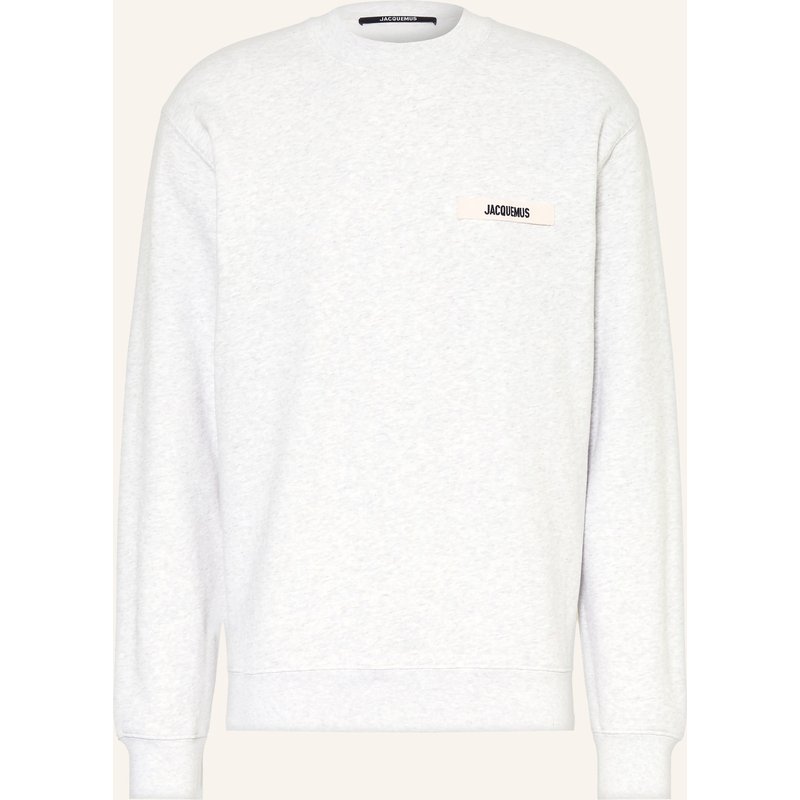 Jacquemus Sweatshirt Le Sweatshirt Gros Grain grau