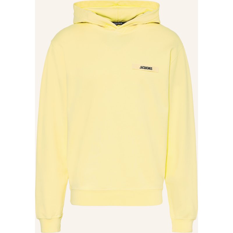 Jacquemus Hoodie Le Hoodie Gros Grain gelb
