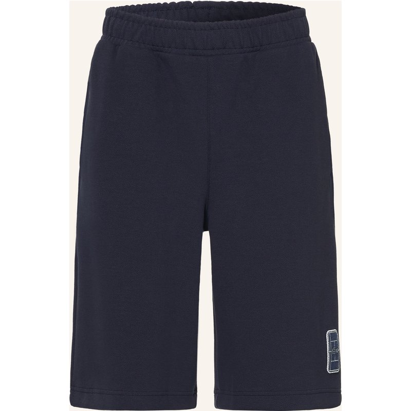 Lacoste Piqué-Shorts Relaxed Fit blau