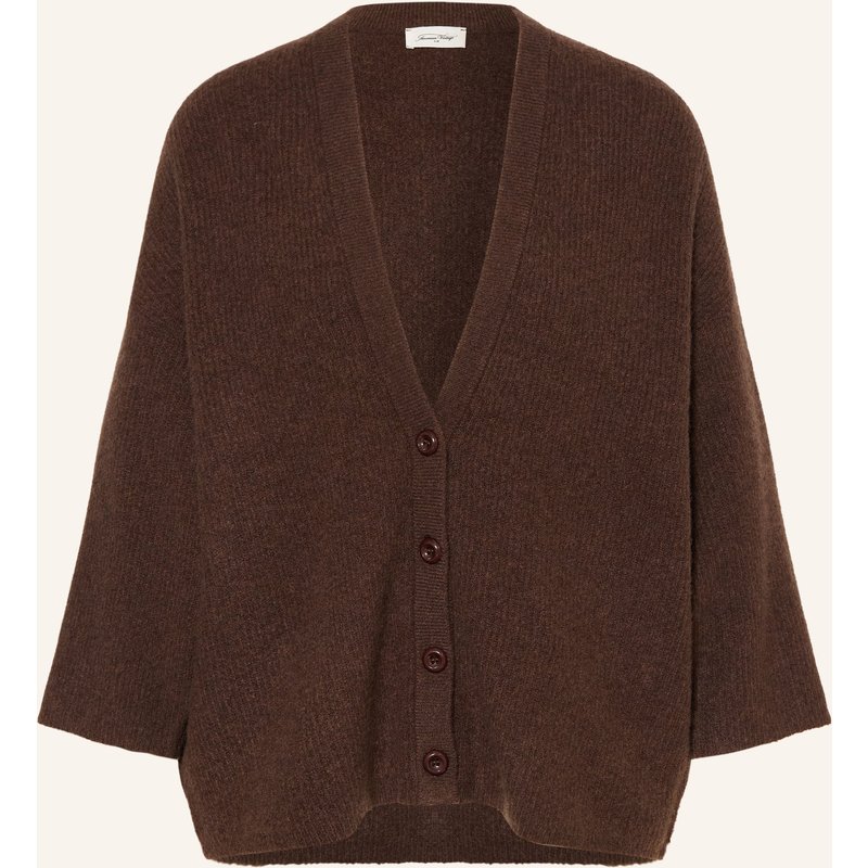 American Vintage Strickjacke Damsville Mit 3/4-Arm braun