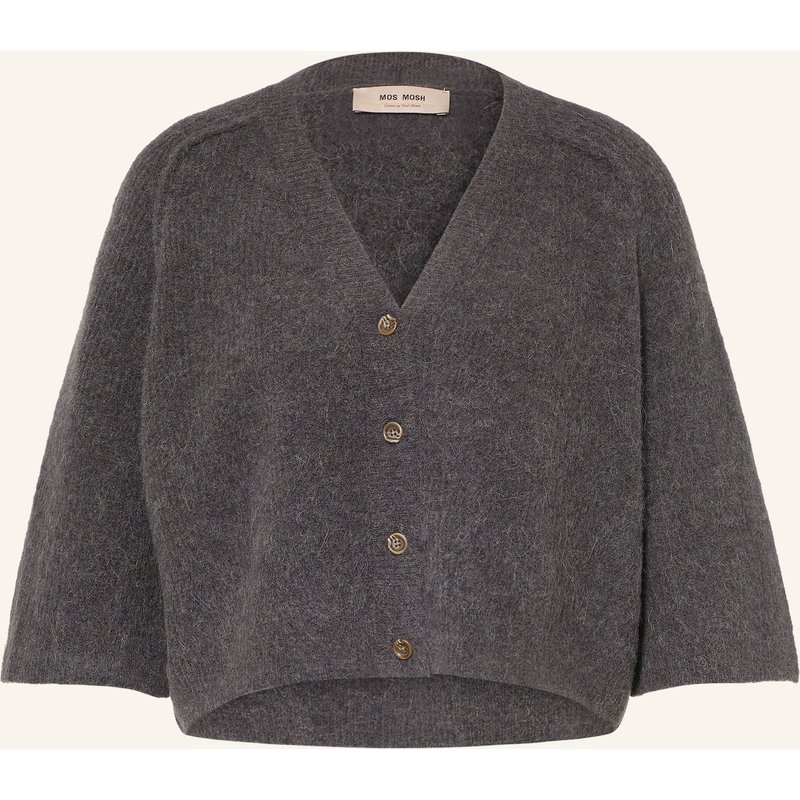 Mos Mosh Strickjacke Mmthora Lizet Mit Alpaka braun
