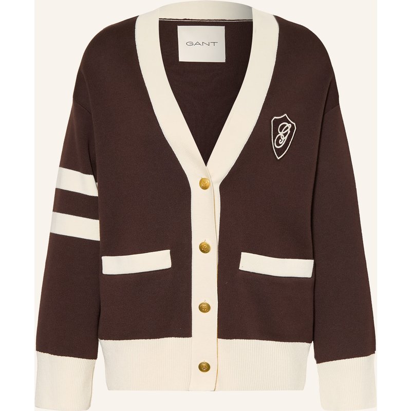 Gant Strickjacke braun