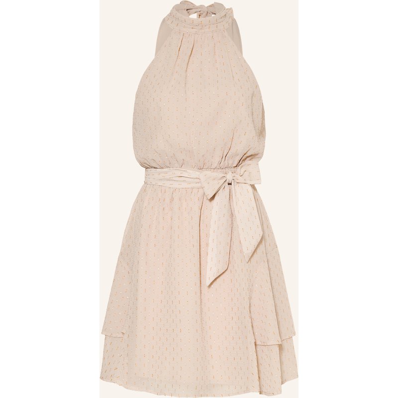 Guess Kleid Mit Glitzergarn beige