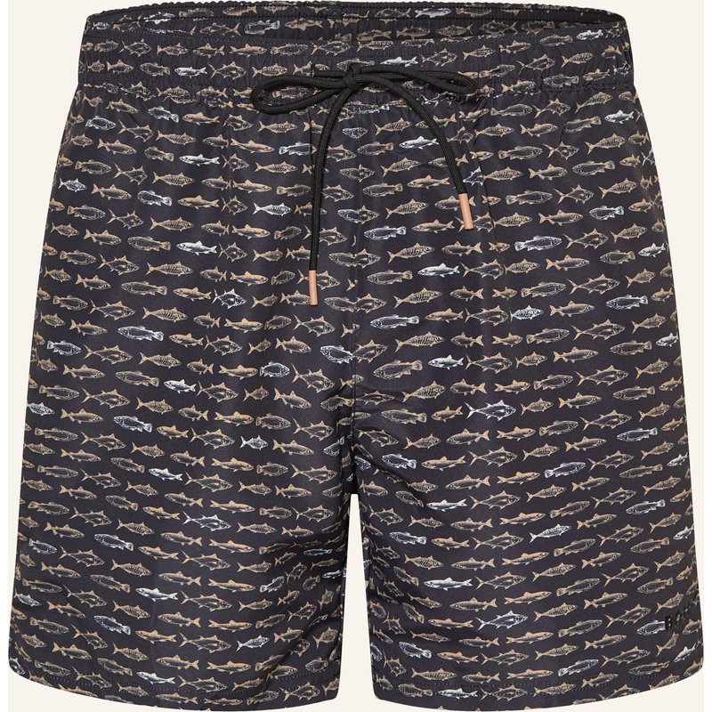 Boss Badeshorts Danio schwarz