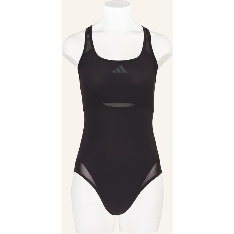 Adidas Badeanzug Lanelux Y-Back Mesh schwarz