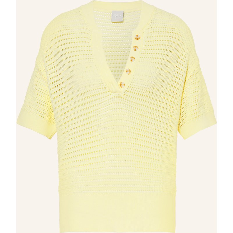 Varley Strickshirt Callie gelb