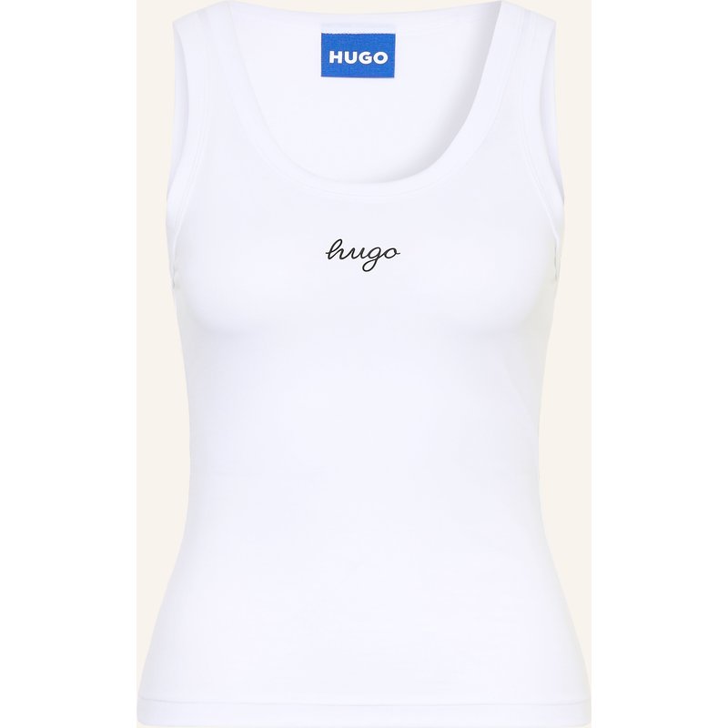 Hugo Top Damatank weiss