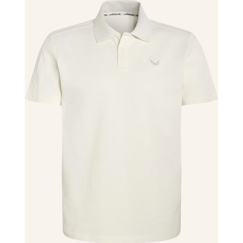 Adidas Originals Piqué-Poloshirt 3-Streifen weiss